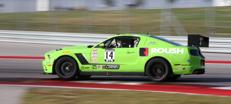One of the cars from Circuit of the Americas’ Pirelli World Challenge weekend. Photo credit: Stef Schrader